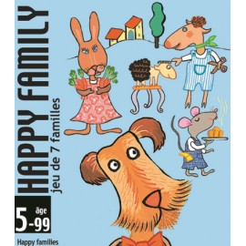 Joc de cărţi Djeco Happy family - poza 1