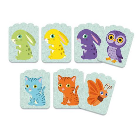 Joc de carti Djeco Toddler Little Match - poza 3