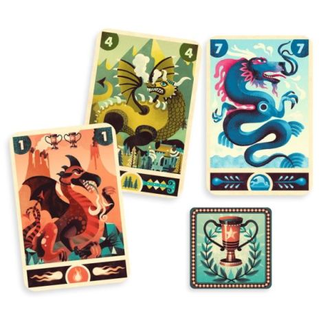 Joc de carti Puterea dragonului, Djeco - poza 2