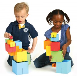 Joc de constructie Cuburi DADO Original - Fat Brain Toys - poza 5