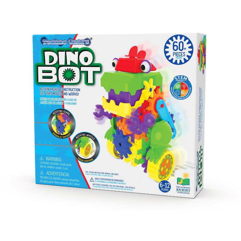 Joc de constructie dinozaur The Learning Journey Dino Bot - poza 2