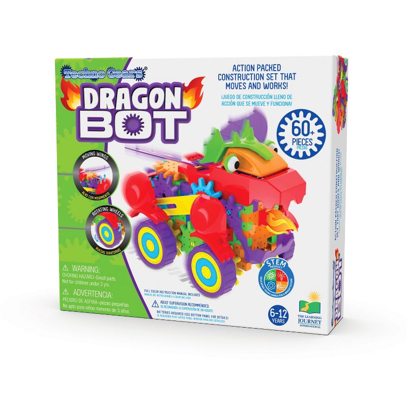 Joc de constructie Dragon The Learning Journey Dragon Bot - poza 2
