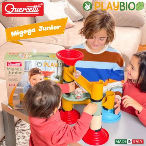 Joc de construcție educativ Migoga Junior Bio, 1½-5 ani, Quercetti Q86502 - poza 5