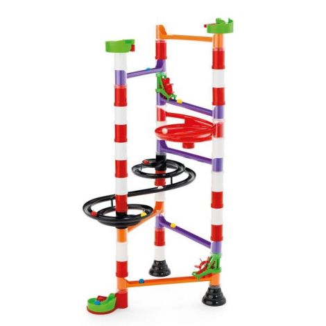 Joc de construcție educativ Migoga Marble Run Vortis, 5-12 ani, Quercetti Q06538 - poza 3