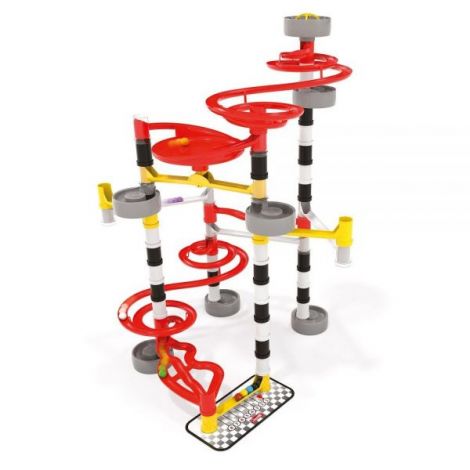 Joc de construcție educativ Migoga Race Marble Run, 6-12 ani, Quercetti Q06560 - poza 2