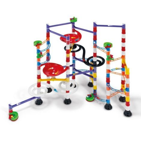 Joc de construcție educativ Migoga Super Marble Run Maxi, 6-14 ani, Quercetti Q06588 - poza 3
