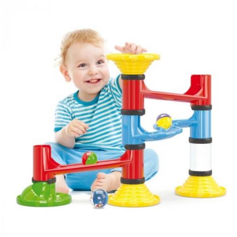 Joc de construcție educativ Set Migoga Junior Basic, 1½-5 ani, Quercetti Q06502 - poza 4
