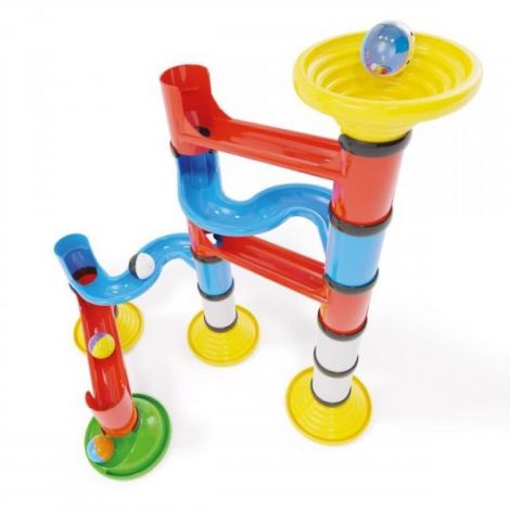 Joc de construcție educativ Set Migoga Junior Marble Run, 1½-5 ani, Quercetti Q06506 - poza 5