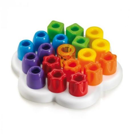 Joc de construcție Geokid Daisy Maxi, 1-4 ani, Quercetti Q04160 - poza 2