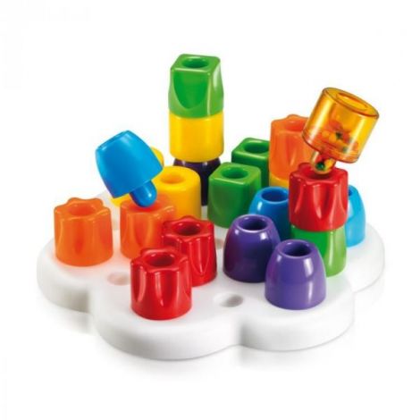 Joc de construcție Geokid Daisy Maxi, 1-4 ani, Quercetti Q04160 - poza 4