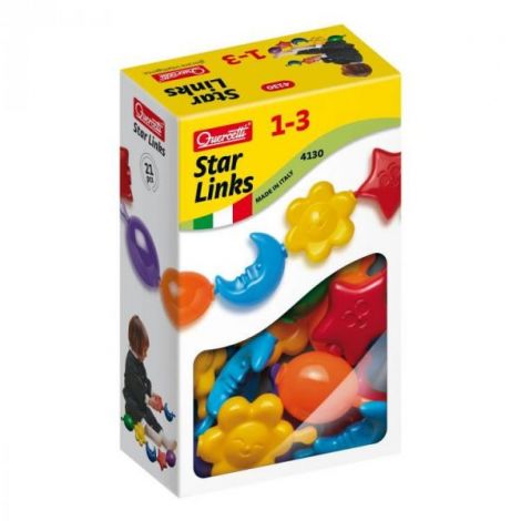 Joc de construcție Geokid - Primele stelute, 1-3 ani, Quercetti Q04130 - poza 4