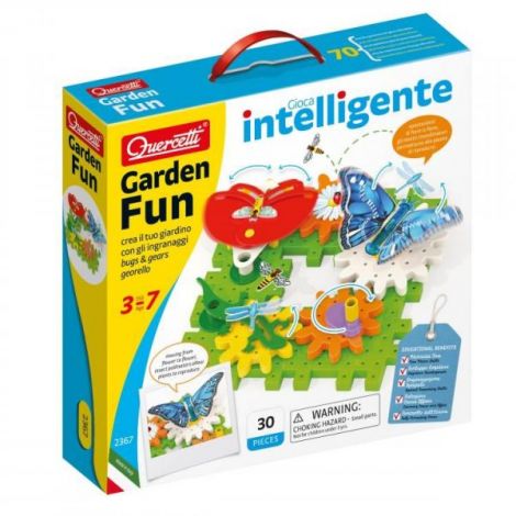 Joc de construcție Georello Garden, 3-7 ani, Quercetti Q02367 - poza 1