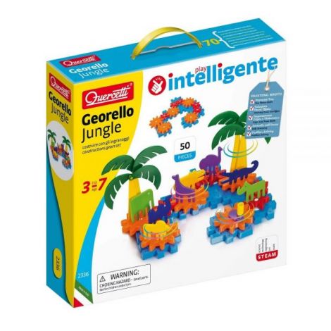 Joc de construcție Georello Jungle, 3-7 ani, Quercetti Q02336 - poza 1
