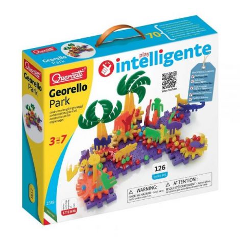 Joc de construcție Georello Park, 3-7 ani, Quercetti Q02338 - poza 1