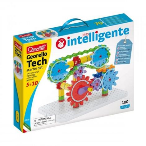 Joc de construcție Georello Tech Starter Set, 5-10 ani, Quercetti Q06136 - poza 1