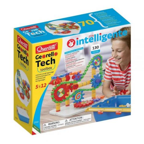 Joc de construcție Georello Tech Toolbox, 5-12 ani, Quercetti Q02310 - poza 1
