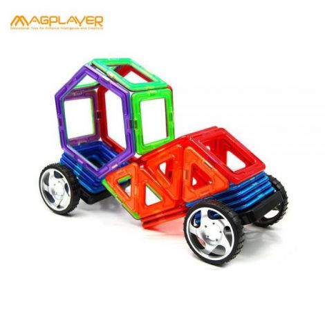 Joc de constructie magnetic - 118 piese - poza 2
