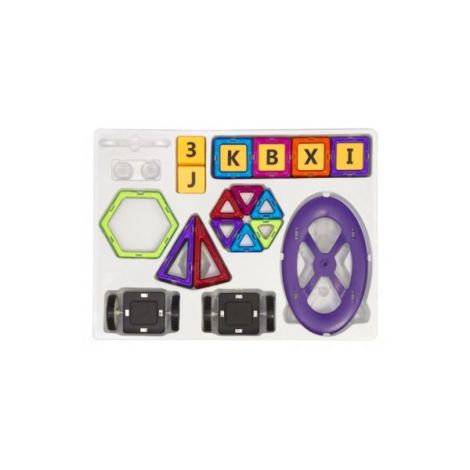 Joc de constructie magnetic - 98 piese - poza 2