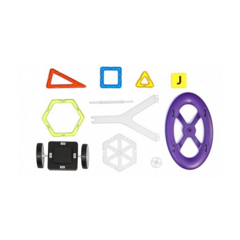 Joc de constructie magnetic - 98 piese - poza 3