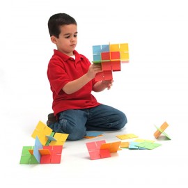 Joc de constructie Patrate DADO Original - Fat Brain Toys - poza 5