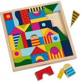 Joc de constructie puzzle Shalimar - poza 3