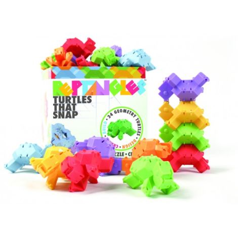 Joc de constructie Testoasele - Fat Brain Toys - poza 1