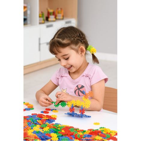 Joc de constructii 100 piese Flori mari - poza 2