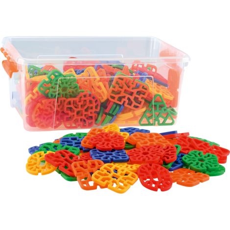 Joc de constructii 100 piese Geometricon - poza 1
