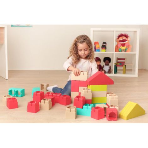 Joc de construit Eco Kim Blocks 40 piese - poza 2