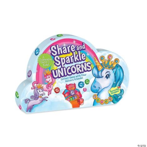 Joc de cooperare cu unicorni si pietre pretioase, Unicorni sclipiciosi - poza 1