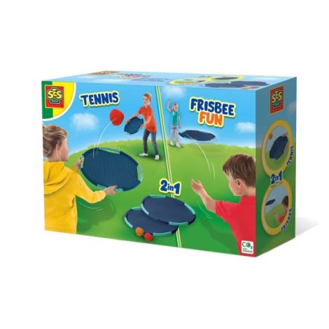 Joc de copii 2 in 1 - Tenis si frisbee - poza 1