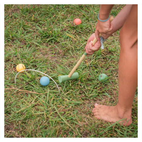 Joc de Croquet din lemn - poza 3
