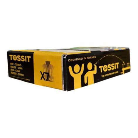 Joc de Darts cu Ventuze, Tossit, set de 7, mov-verde - poza 5