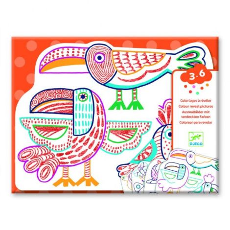 Joc de desenat Familii de animale, Djeco - poza 1