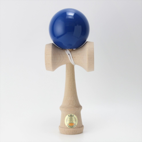 Joc de indemanare din lemn Kendama Ozora, 18 cm - Albastru - poza 2