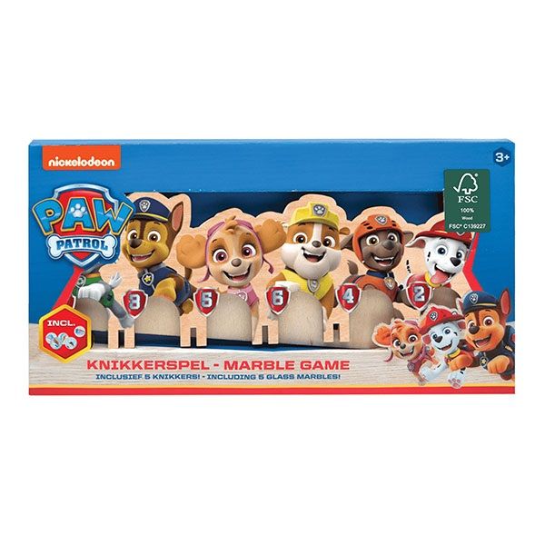 Joc de lemn Paw Patrol cu bile de sticla - poza 2