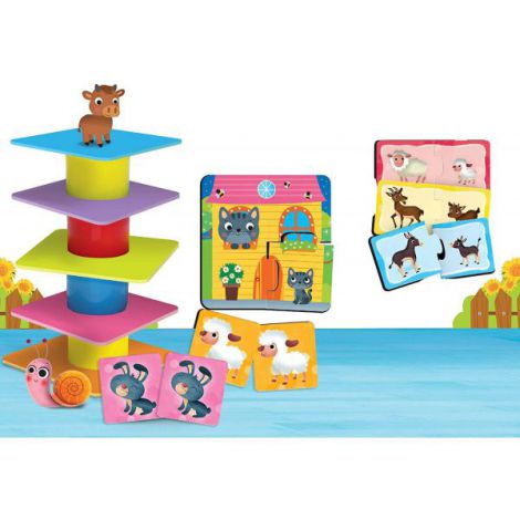 Joc de logica 4 in 1 - animalute jucause - poza 3