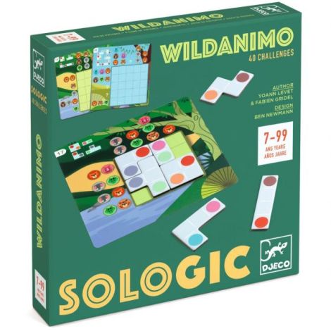 Joc de logica Animale salbatice, Djeco - poza 1