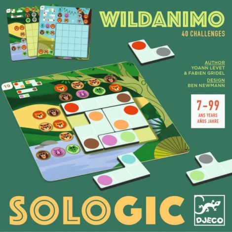 Joc de logica Animale salbatice, Djeco - poza 3