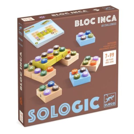Joc de logica Bloc Inca, Djeco - poza 1
