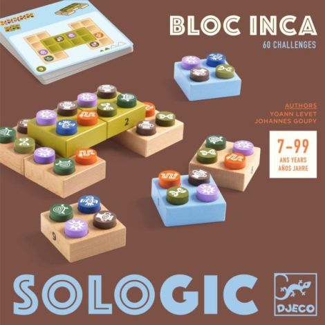 Joc de logica Bloc Inca, Djeco - poza 3