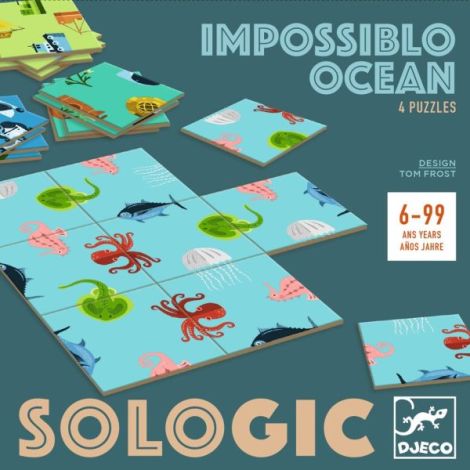 Joc de logica Impossiblo Ocean, Djeco - poza 3