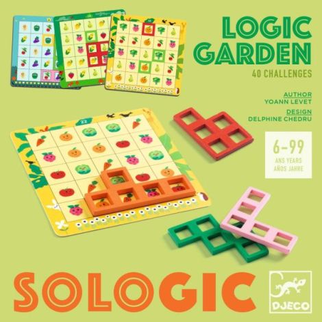 Joc de logica Logic Garden, Djeco - poza 2