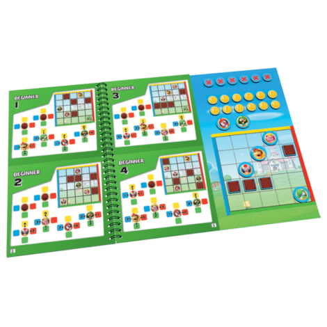 Joc de logica magnetic Thinkfun - Super Mario Coin Collector, in limba romana - poza 3