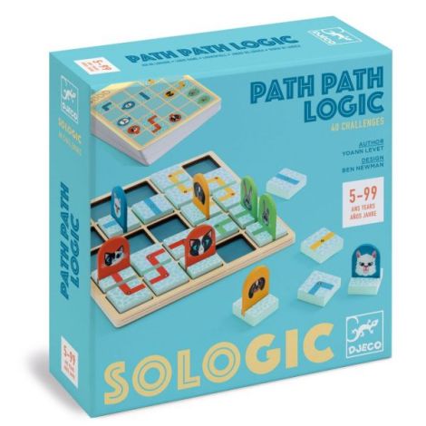 Joc de logica Path Path Logic, Djeco - poza 1