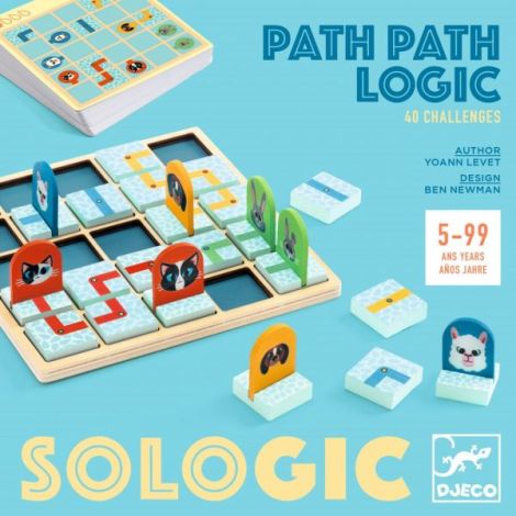 Joc de logica Path Path Logic, Djeco - poza 2