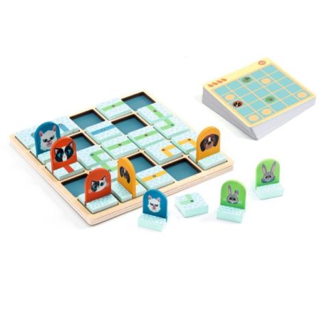 Joc de logica Path Path Logic, Djeco - poza 3