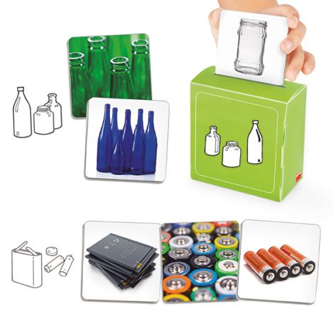 Joc de logica si asociere Protejam mediul: Separam si reciclam - poza 5