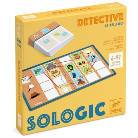 Joc de logica si investigatie Detectiv, Djeco - poza 1