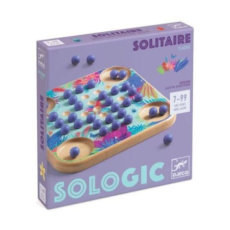 Joc de logica Solitaire, Djeco - poza 1